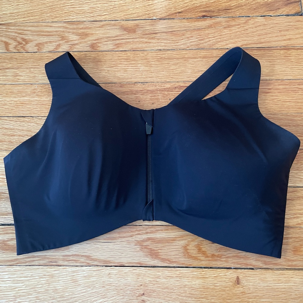 Knix zip catalyst front zip sports bra 6+